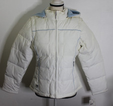 Esprit Outerwear Detachable Sleeves Downblend White Women's S Nwt