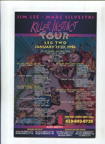 WILDC.A.T.S. #1-10 - JIM LEE STORY/ART/COVERS - IMAGE COMICS/1992 - Bild 15 von 21