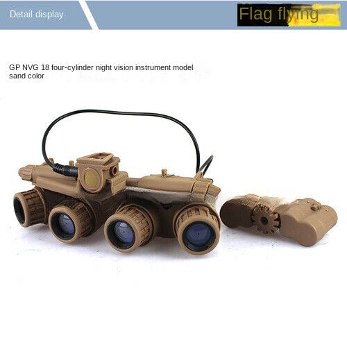 Tactical Dummy Gpnvg18 Night Vision Model NVG Mount Military Fans Play Props - Picture 7 of 15