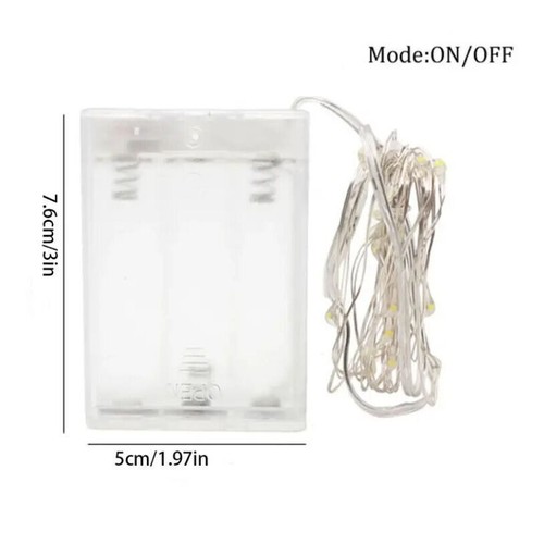 2M/5M/10M Xmas LED Fairy String Lights Party Christmas Tree Home Decoration Lot - Picture 3 of 19