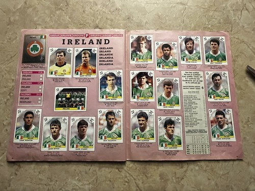 Album Panini 1990 Italia Mondiali Completo Originale *VG+ Condizioni senza punteggi - Foto 22 di 24