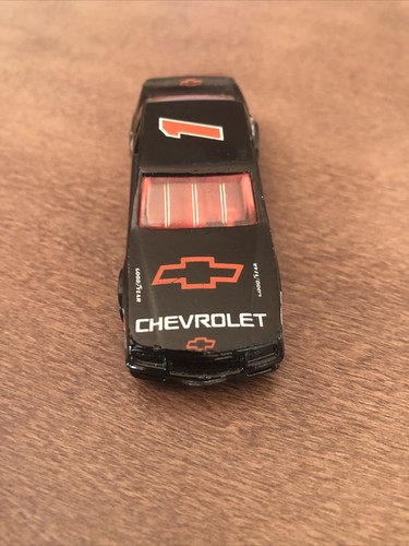 Hot Wheels 1988 Chevrolet Stocker Monte Carlo- Black #1 -5 Spoke Malaysia - Nice - Picture 6 of 8
