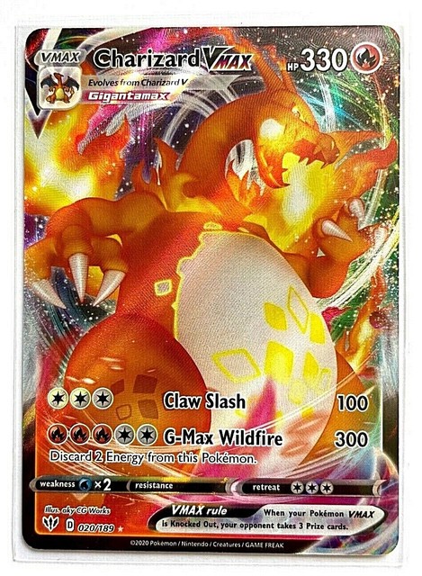 Darkness ablaze Charizard Vmax Pristine 100!! psa 10? 020/189 | eBay