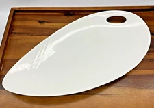 Steelite International White Organics Distinction 14.5" Platter England EUC