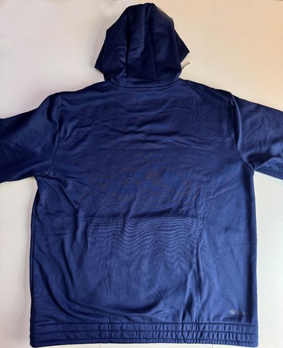 Adidas Mens Blue/ with greay M Team Sweatshirt Hoodie Size XL NWOT - Picture 7 of 14