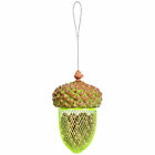 Costway Metal Acorn Bird Feeder Outdoor Hanging Food Dispenser for Garden Yard
