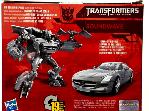 Transformers Dark Of The Moon SOUNDWAVE Studio Series 51 Deluxe Class - new - Picture 9 of 14