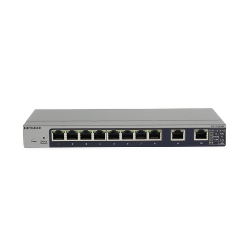Netgear 8 Port Gigabit Internet Smart Managed Plus Wall Mount Ethernet Switch - Picture 2 of 5