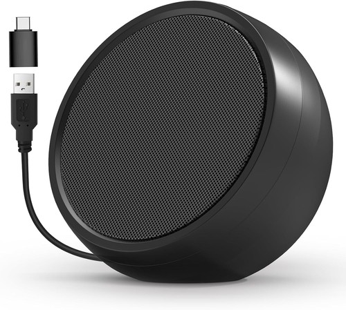 USB Computer Speaker for Laptop, External Speakers for Desktop Computer - Bild 1 von 7