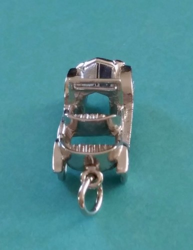 Vintage Sterling Silver CLASSIC MODEL T CAR Automobile CHARM from the 1960s - Picture 6 of 10