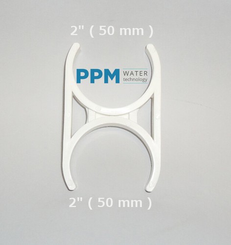 STAFFA CLIP DI FISSAGGIO 2"  (50 mm)  VESSEL - FILTRI IN LINE  OSMOSI INVERSA - Imagen 3 de 3