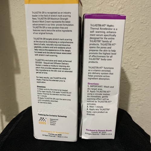Trilastin-sr Intensive Dehnungsstreifencreme Erholung + hydrothermischer Beschleuniger - Bild 5 von 7