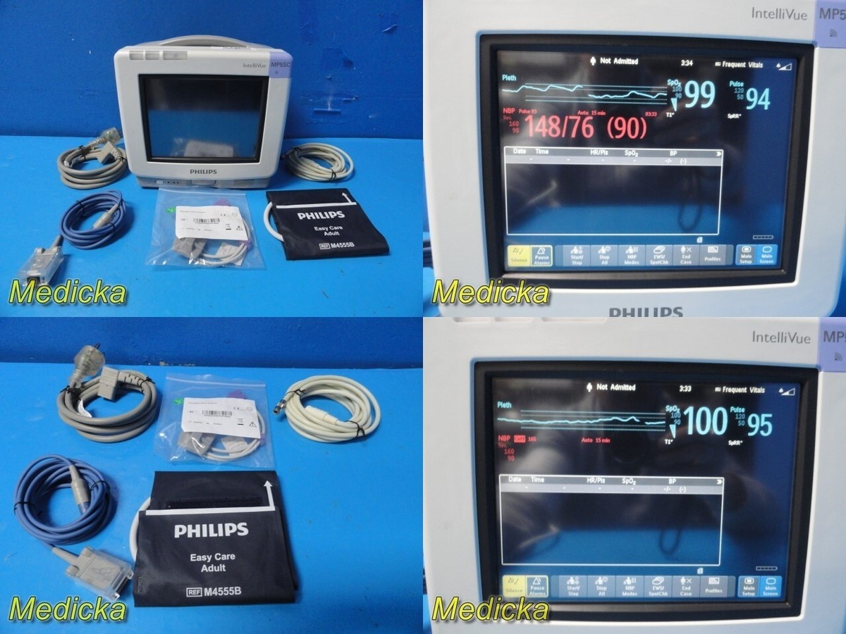ネーム 2015 Philips Intellivue MP5SC Ref M8105AS Patient
