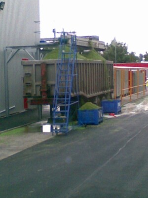 Foto 6x4 Was für eine Verschwendung Kingston upon Hull Ein anderer Blick auf die Fabrik gebaut c2008