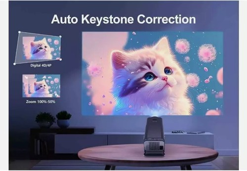 Magcubic New HY320 Mini Portable Auto Keystone Projector, Black - Picture 5 of 10