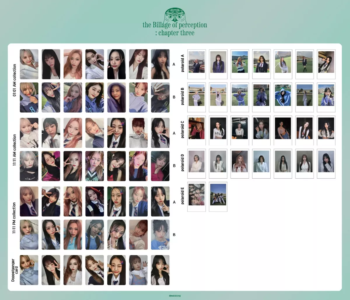 Looking for TBoP 3 Scans of the Album PCs : r/BILLLIE
