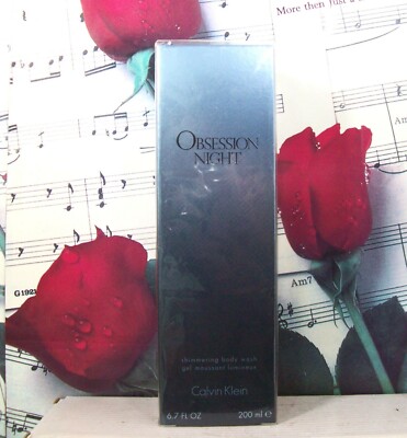 Calvin Klein Obsession Night For Women Shower Gel 6.7 FL. OZ.