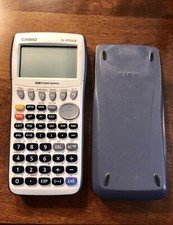 Casio FX-9750GII Graphing Calculator Tested & Works w/cover, Manual & Open Box