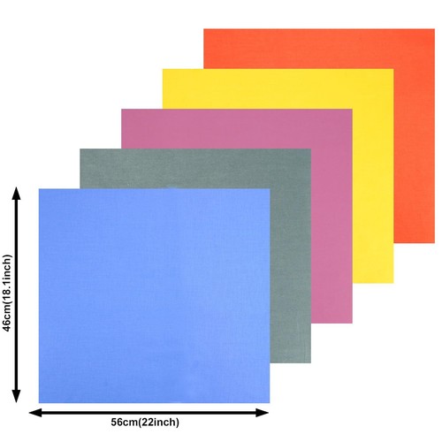 8pcs Quilting Fabric Cotton Craft Fabric Bundle 18" x 22" Pre-Cut Quilt Squar... - Picture 2 of 7