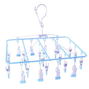 Details About 23 Clip And Drip Hanger Drying Rack For Hanging Clothes Dryer Wathet