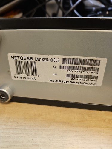 Unidad de disco duro Netgear ReadyNAS RN312 (RN31222D-100EUS) - 2 X 2 TB -- Requiere contraseña de inicio de sesión. - Imagen 19 de 24