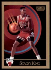 1990-91 SkyBox Stacey King Rookie Chicago Bulls #42