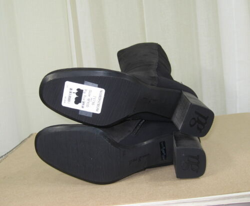 NEW PAUL GREEN Jackie Water Resistant Suede/Stretch Panel Tall Boot w/Zip US 10 - Picture 9 of 12