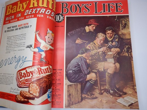 BOYS' LIFE 1938 Complete Year Bound Volume Boy Scouts magazine - Picture 4 of 12