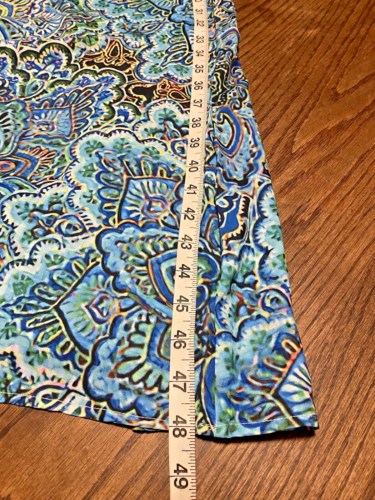 Vestido Just Fashion Now Para Mujer Talla M Multicolor Cuello en V Sin Mangas Maxi NUEVO - Imagen 6 de 6