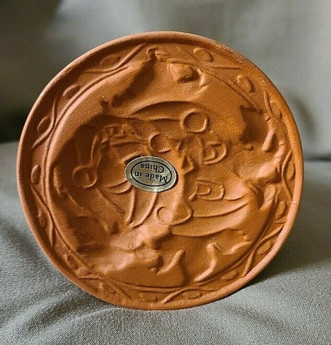 Prensa de galletas de terracota de Halloween pintada a mano calabazas fantasma mango de gato negro - Imagen 7 de 7