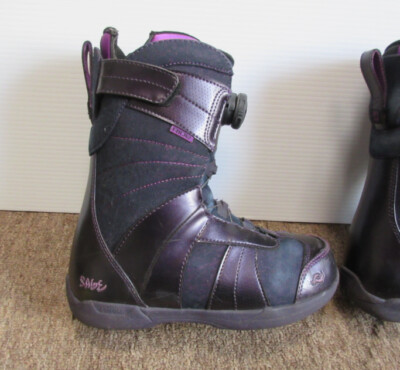 Ride Sage Boa Women's Purple Snowboard Boots Size US 7 | eBay