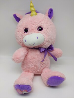 Pink Unicorn 16'' Plush  
