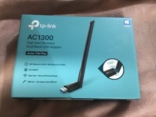 TP link 1300 high gain wireless usb adapter archer TP wireless plus New