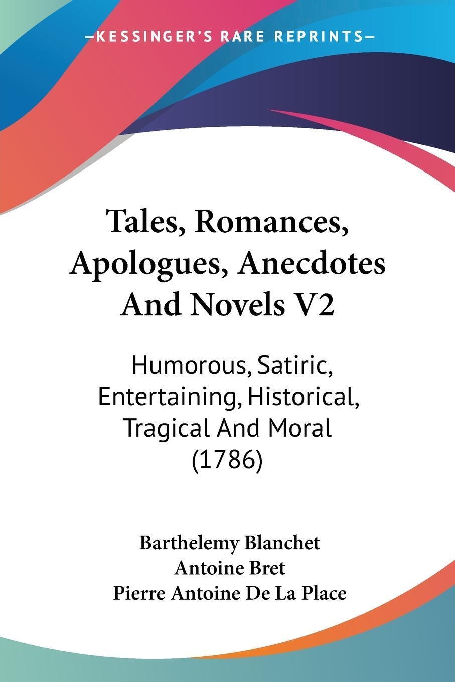 Thumbnail - Barthelemy Francois Blanchet (u. A.) | Tales, Romances, Apologues,