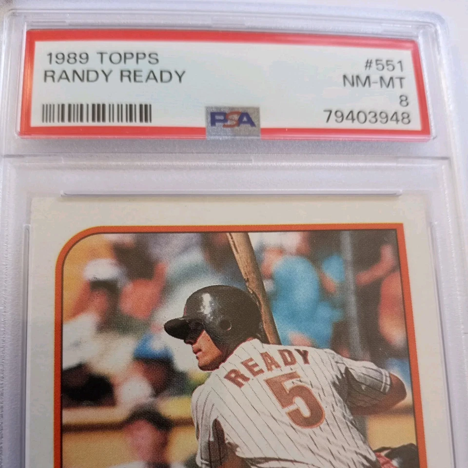 1989 Topps - #551 Randy Ready - Image 3 of 4