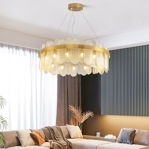 Modern Elegant Crystal Chandelier Home Decor Ceiling Fixtures Pendant Lighting - Picture 11 of 12