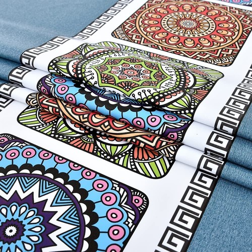 Blue Vinyl Tablecloths Square Tablecloth Waterproof Plastic-PVC Table Cloth W... - Picture 8 of 8