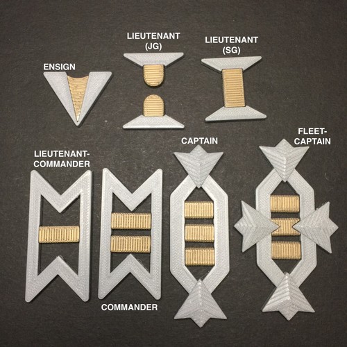 Star Trek "The Wrath of Khan"-Era Uniform Pack - 3D Printed - Picture 24 of 46