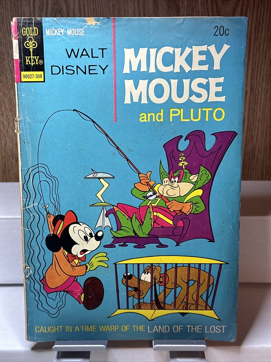 Whitman Gold Key Walt Disney Comic Book August 1973 Mickey Mouse 