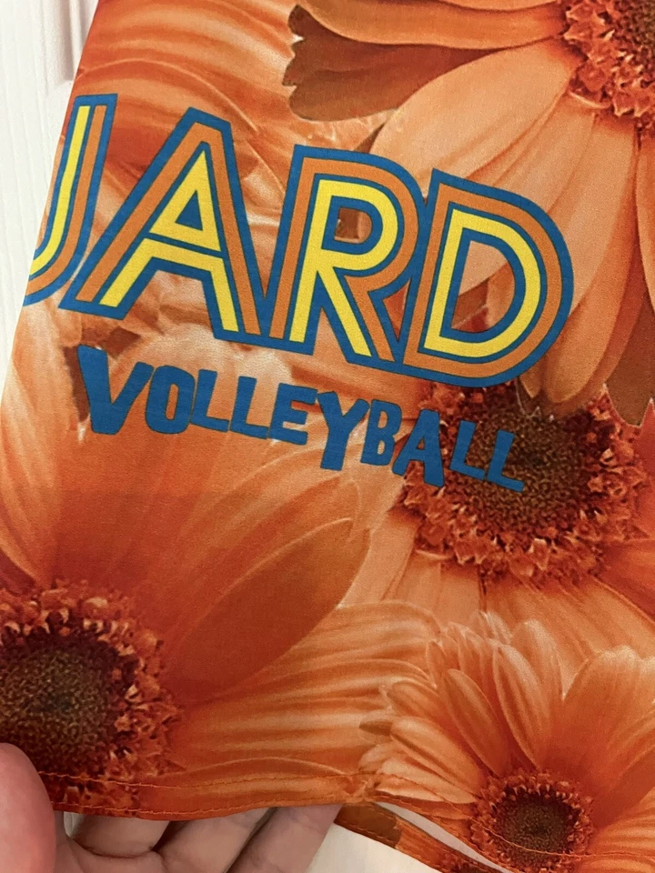 PANTALONES CORTOS DE VILEIBOL DE VANGUARDIA ROPA DEPORTIVA DE TERCER GRADO EN FLORES Y ESTAMPADO CIELO AZUL Foto 4 de 4