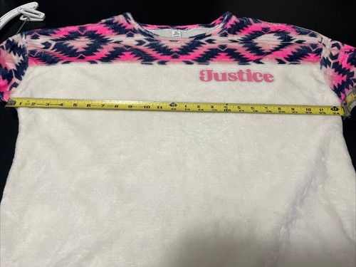 Sleep Justice Girls 20/22 Plus Pajama Set Aztec Multicolor 2 Pc NWT - Picture 5 of 11