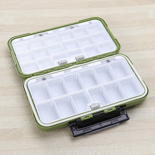 Waterproof Accessories Box Fishing Bait Storage Tackle Hook Organizer - Picture 2 of 11