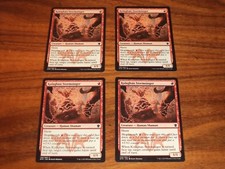 4x Playset MTG Magic the Gathering Complete Set of 4 x4 Cards Dragons of Tarkir