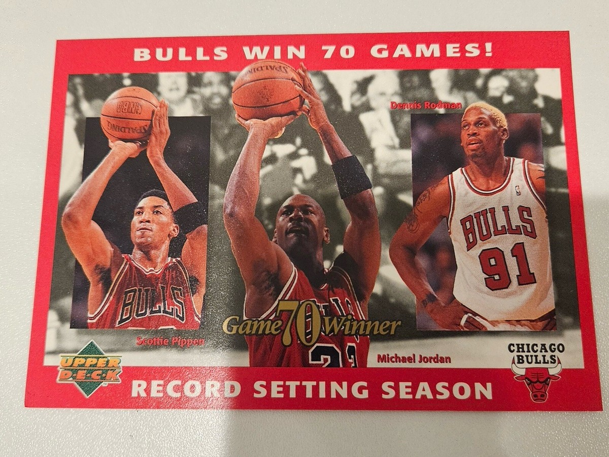＠NBA ブルズ コメモラティブカード (UPPER DECK 1996) 1996-97 Upper Deck Basketball MIchael Jordan All Metal Card