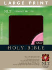 Large Print Bible-NLT-Compact by Tyndale House Publishers (Leather / fine binding, 2010)