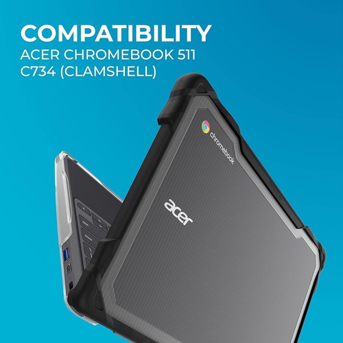Funda Gumdrop SlimTech compatible con Acer Chromebook 511 (C734) cubierta nueva - Imagen 5 de 6