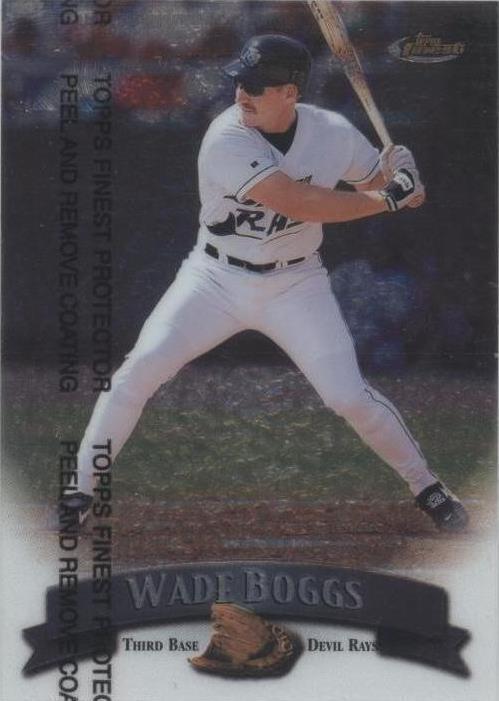 1998 Topps Finest - Wade Boggs #158 - 1 of 1