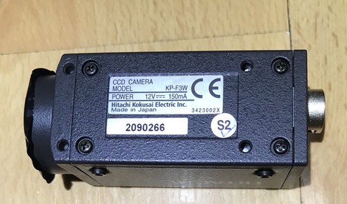 New HITACHI industrial cameras KP-F3W Complete With Box, No Literature/manual - Picture 4 of 6
