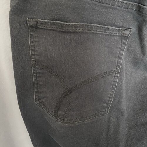 Jeans Calvin Klein uomo W 37 in L 28 in grigio slim dritto elasticizzato palmer - Foto 3 di 21