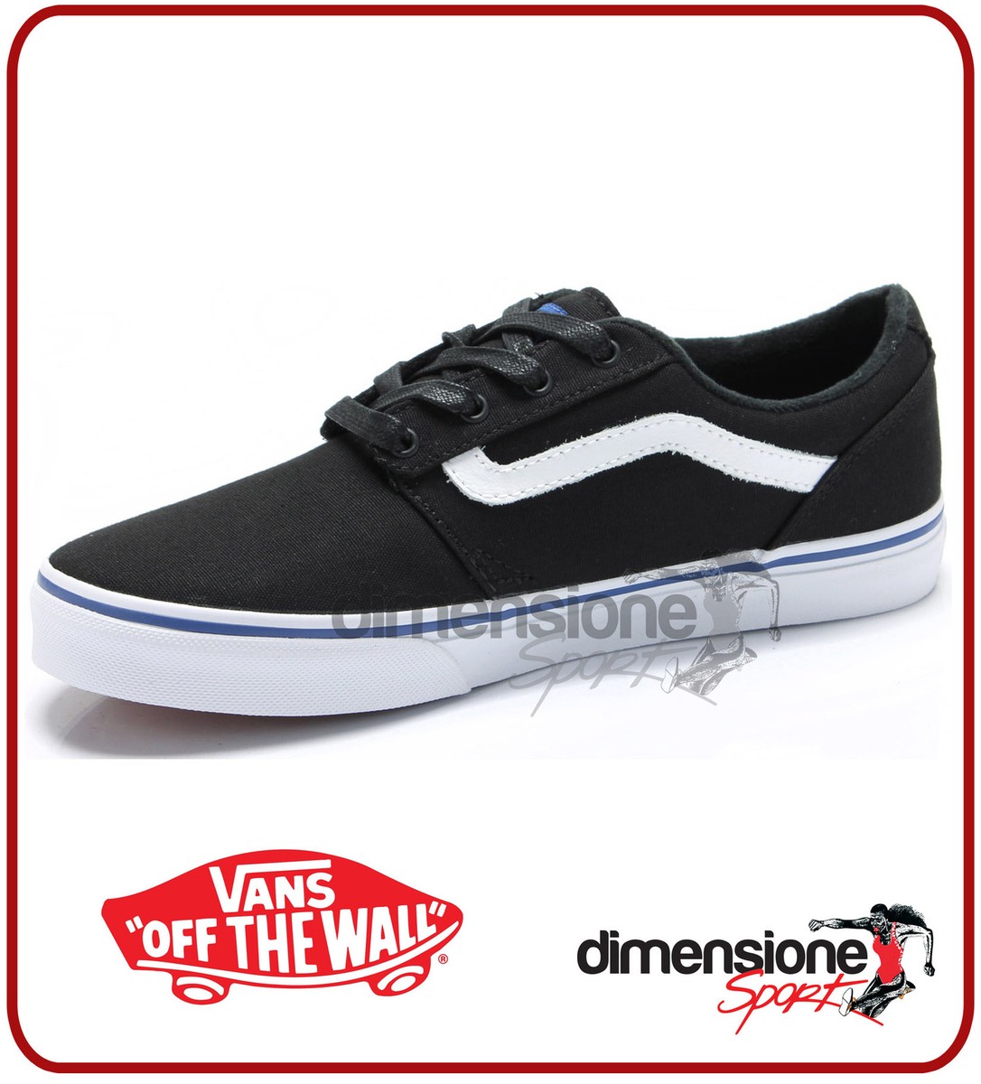 Vans basse nere donna Clearance